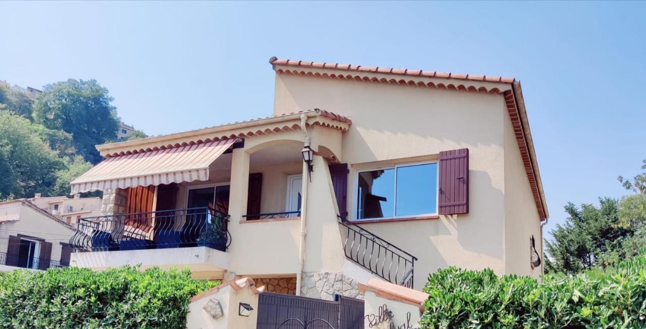 La Villa Castel - Haut De Villa - Parkings- 3 Chambres - 8 Couchages - Jardin - Barbecue Cagnes-sur-Mer Exteriör bild